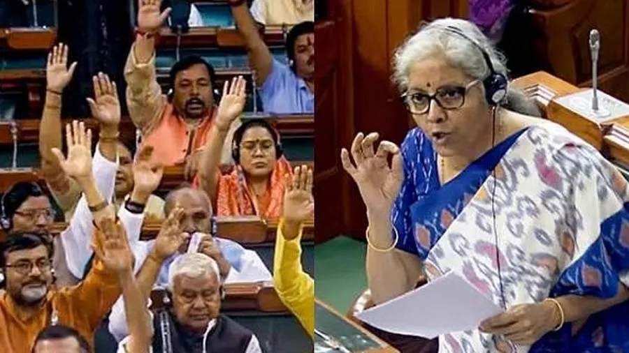 કેન્દ્રીય બજેટ બાદ ફાઇનાન્સ બિલ પણ લોકસભામાં કોઈપણ ચર્ચા વિના પસાર થઈ ગયું