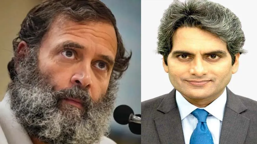 રાહુલ મામલે કોંગ્રેસ નેતાએ સુધીર ચૌધરીને મોકલી લીગલ નોટિસ, એન્કરે આપ્યો જવાબ