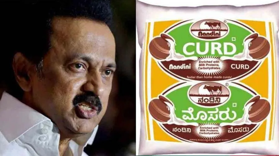 તામિલનાડુમાં દહીં પર રાજકારણ, CM કહે હિન્દીમાં દહીં કેમ લખ્યું? સરકારે પલટી મારી