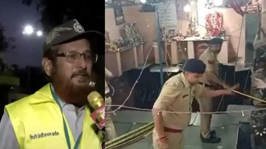 ઈન્દોર મંદિરમાં મસીહા બન્યા અબ્દુલ માજિદ ફારુકી, રોજા હોવા છતા લોકોની મદદ કરી