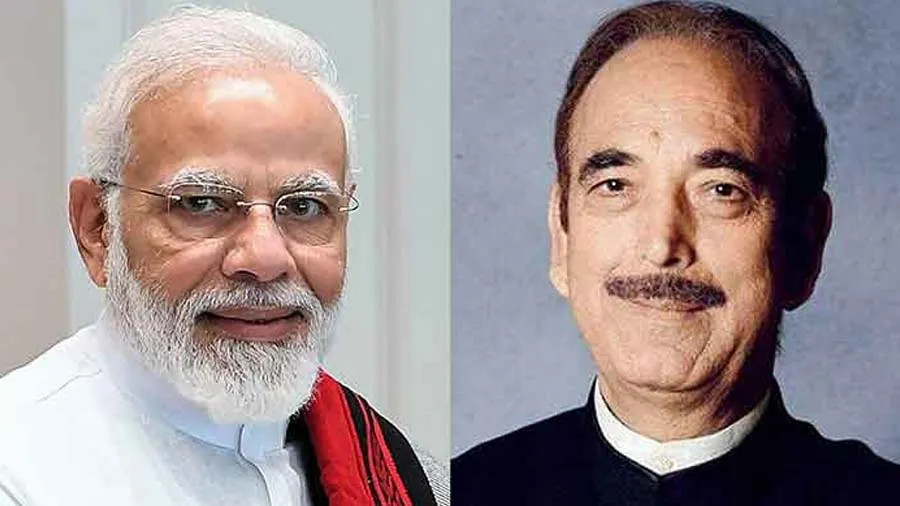 PM મોદીએ ક્યારેય બદલાની ભાવનાથી નથી કર્યું કામ, રાજનેતા જેવુ વર્તનઃ ગુલામ નબી