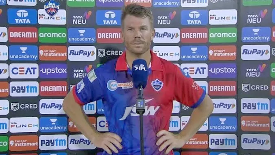 હાર બાદ DCના કેપ્ટન ડેવિડ વોર્નરે જણાવ્યું કે, શા માટે અક્ષરને બોલિંગ કરવા ન આપી