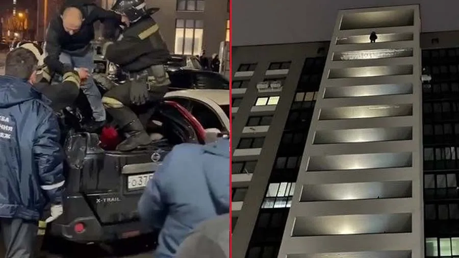 19મા માળેથી પડ્યો, ઉઠ્યો અને ગાતો-ગાતો ચાલ્યો, લોકો બોલ્યા- માણસ છે કે સુપરમેન