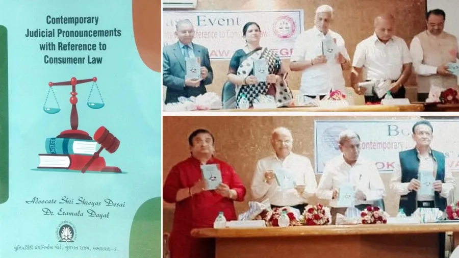 વકીલ શ્રેયસ દેસાઇ અને ડો. ઇરમલા દયાલ દ્વારા લખાયેલા પુસ્તકનું લોકાર્પણ