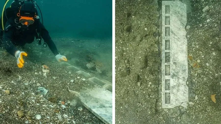 ઇટાલીમાં પાણી નીચેથી પ્રાચીન મંદિરના અવશેષ મળ્યા