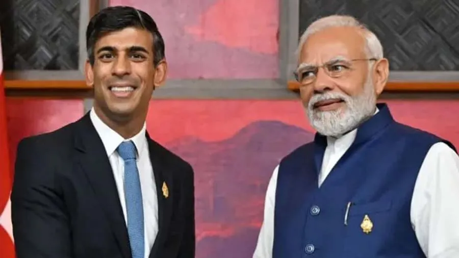 PM મોદીએ ઈંગ્લેન્ડના PM ઋષિ સુનક સાથે ટેલિફોન પર આ મુદ્દે વાતચીત કરી