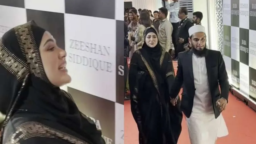 પ્રેગ્નન્ટ સના ખાનનો પાર્ટીમાં હાથ ખેંચી લઈ જતો દેખાયો પતિ અનસ,યુઝર્સે લીધો ઉધડો