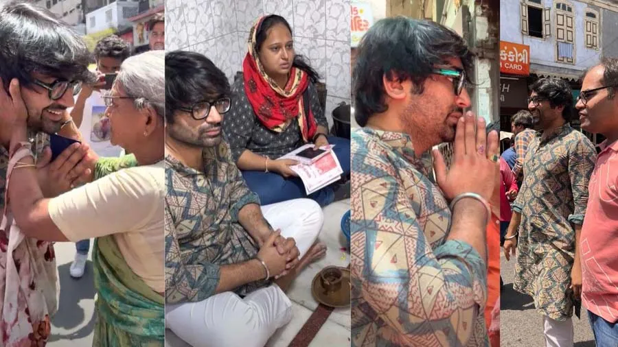 મલ્હાર ઠાકરે હનુમાન મંદિરે માથું ટેકવ્યું પોતાના વીઝા માટે