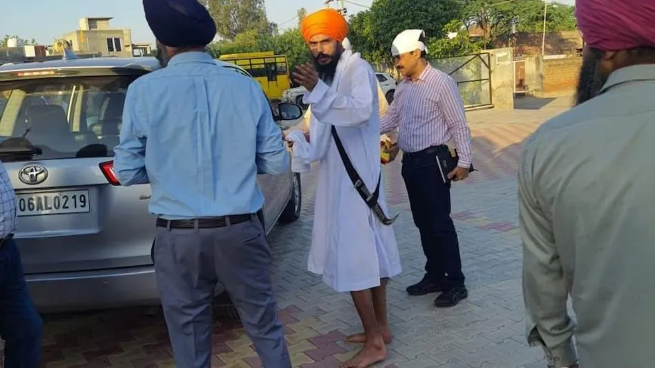 ખાલિસ્તાની ભાગેડુ અમૃતપાલ સિંહ પકડાયો, ગુરૂદ્વારામાંથી ધરપકડ