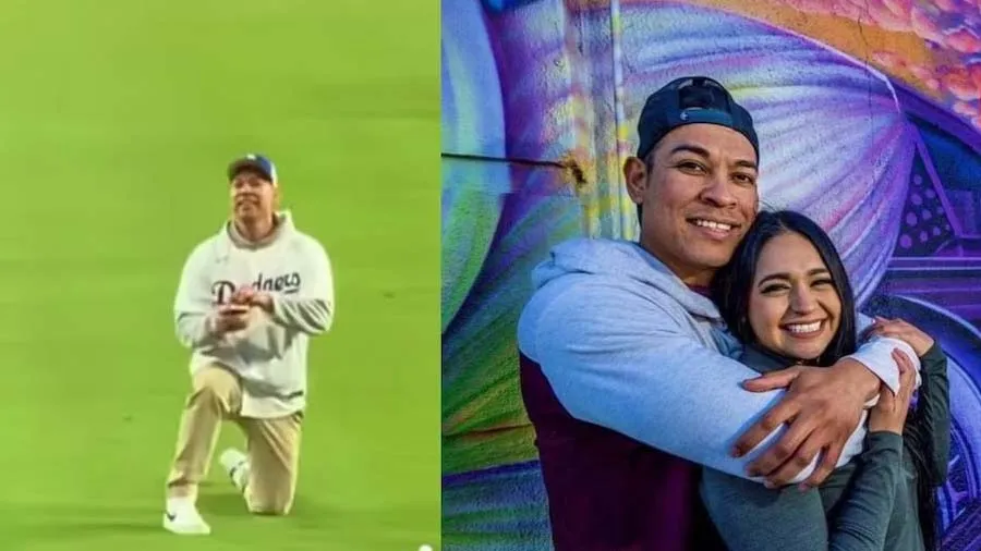 વ્યક્તિ મેચ વચ્ચે મેદાનમાં ઘૂંટણીયે પડીને ગર્લફ્રેન્ડને કરવાનો હતો પ્રપોઝ, પછી..