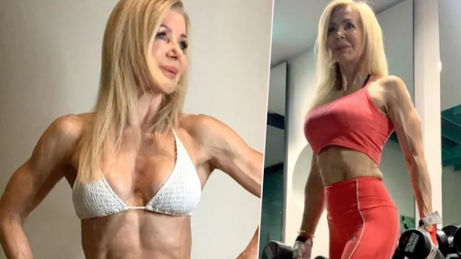 63 વર્ષીય મહિલાની ફિટનેસ જોઈને હેરાન થઈ જાય છે લોકો, જુઓ વાયરલ તસવીરો