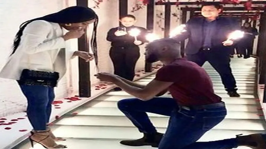 લગ્ન પહેલા ગર્લફ્રેન્ડને આપ્યું એવું સરપ્રાઈઝ ગિફ્ટ બોલાવવી પડી ફાયર બ્રિગેડ