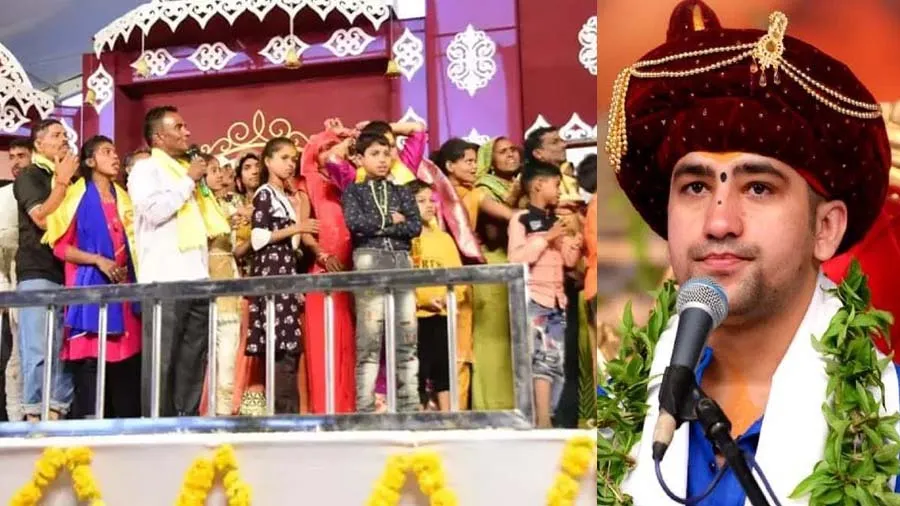 ધીરેન્દ્ર કૃષ્ણ શાસ્ત્રીની ઉપસ્થિતિમાં લગભગ 95 લોકોની ઘર વાપસી, પહેલા હતા ઈસાઈ