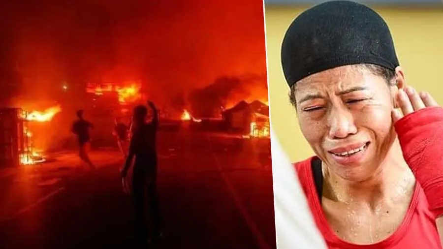 મારું મણિપુર સળગી રહ્યું છે, પ્લીઝ બચાવો, મેરીકોમે PM મોદી પાસે મદદ માગી