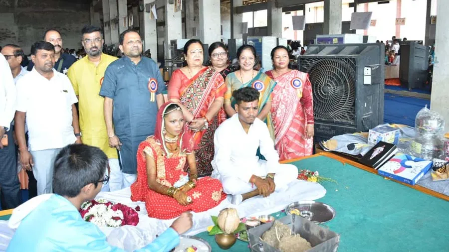 સમૂહલગ્નના પરિણામે ગરીબ પરિવારના સંતાનોના લગ્નની આર્થિક ચિંતા દૂર થાય છે: મંત્રી