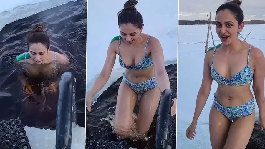 -15 ડિગ્રી તાપમાનમાં રકુલે બિકીનીમાં કર્યું એવુ કામ, તમારા પણ રુંવાટા ઊભા થઈ જશે