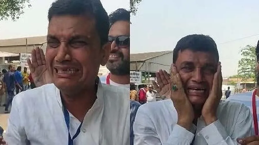 ચૂંટણી જીતી ગયો ઉમેદવાર છતા ધ્રૂસકે-ધ્રૂસકે રડ્યો, જુઓ વીડિયો