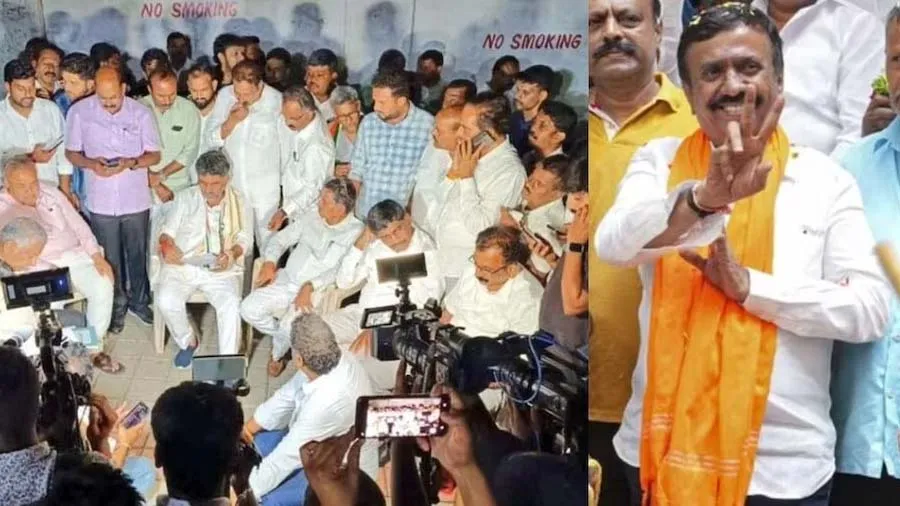 કર્ણાટકઃ કોંગ્રેસ ઉમેદવાર 160 મતથી જીતી ગયેલા પણ ફરી ગણતરી કરતા BJP 16 મતથી જીતી