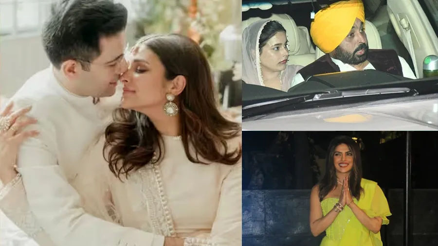 પરિણીતીએ મંત્રી રાઘવ ચઢ્ઢા સાથે કરી સગાઈ, જુઓ કોણ કોણ આવ્યું એન્ગેજમેન્ટમાં