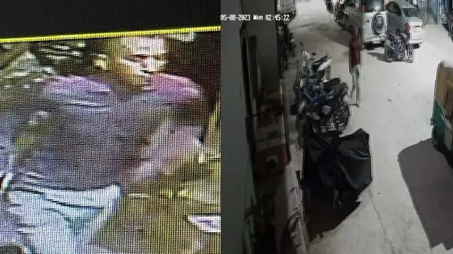મહિલાઓના અંડરગારમેન્ટ્સ ચોરતો હતો યુવક, CCTVમાં થયો કેદ