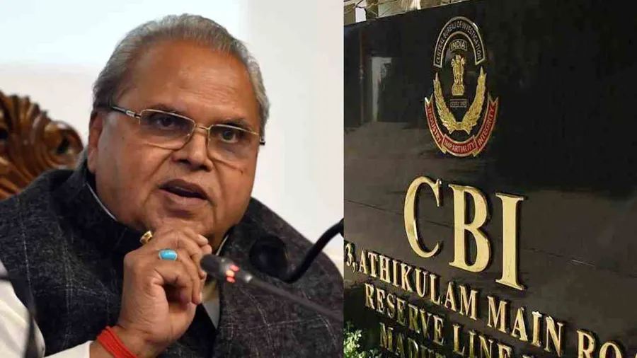 કશ્મીર ઇન્સ્યુરન્સ કૌભાંડમાં સત્યપાલ મલિકના નજીકના 12ને ત્યાં સીબીઆઇ ત્રાટકી