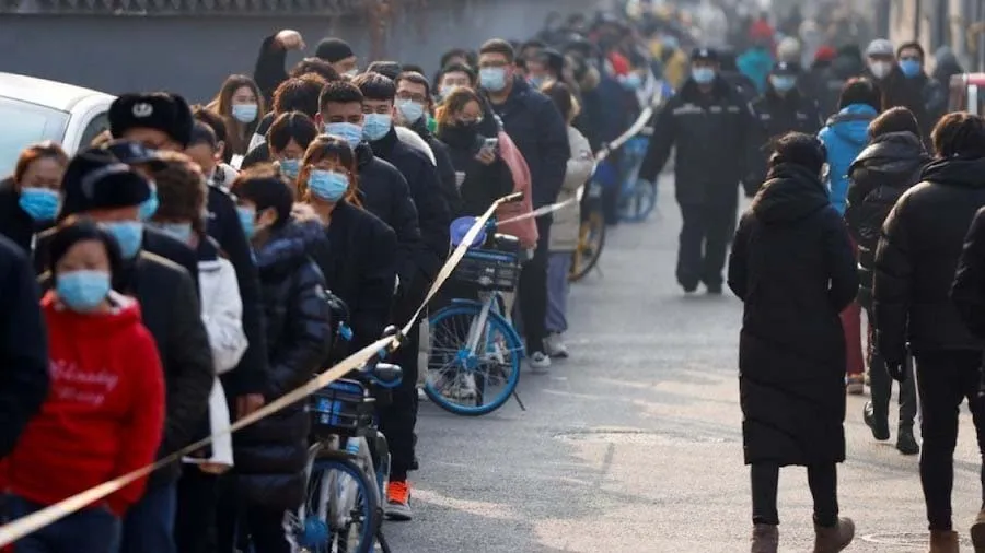 ચીનમાં દર અઠવાડિયે આવશે કોરોનાના 6.5 કરોડ કેસઃ વૈજ્ઞાનિકનો દાવો