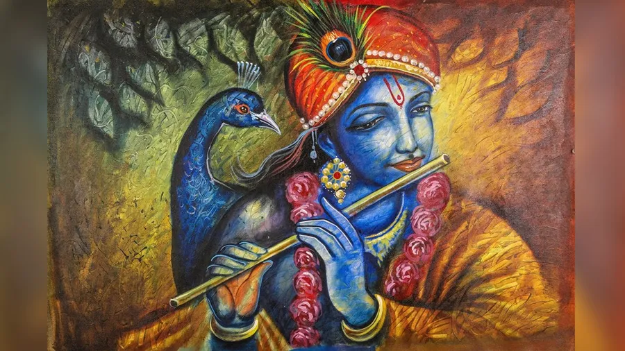 ભગવાન શ્રી કૃષ્ણના મુગટમાં શા માટે મોરપીંછ હોય છે