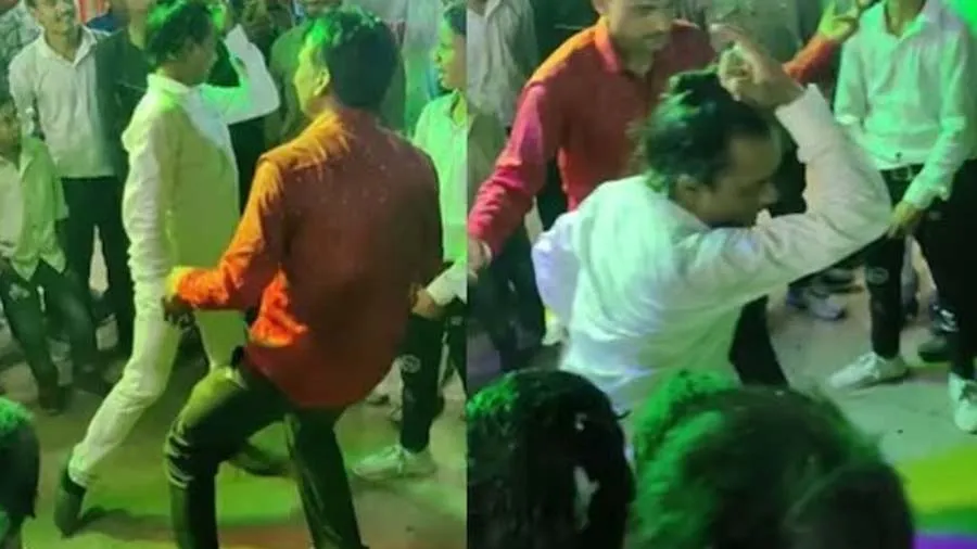 છોકરાઓએ છોકરીઓ બનીને જાનમાં જબરદસ્ત ડાન્સ કર્યો, વીડિયો જોઈને લોકો ચોંકી ગયા