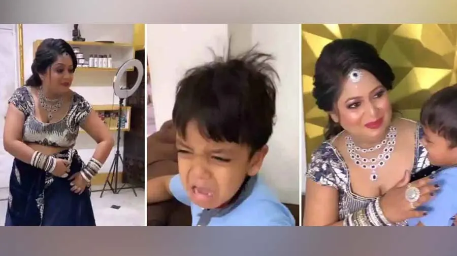 મેકપ પછી મમ્મીએ ઓળખી જ ન શક્યો બાળક, લાખ સમજાવવા છતાં રોતો જ રહ્યો
