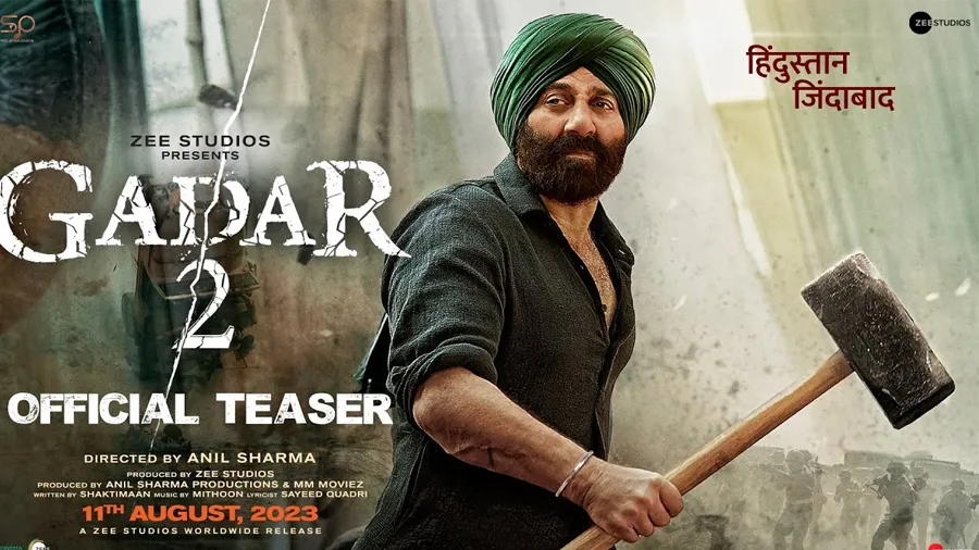 ‘દામાદ હે વો પાકિસ્તાન કા, દહેજ મેં લાહોર લે જાયેગા’, 'ગદર 2'નું ટીઝર લોન્ચ