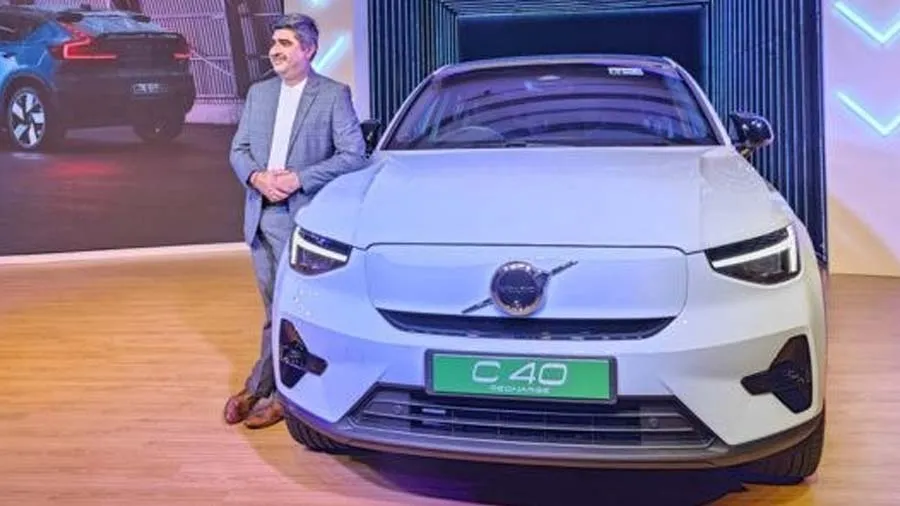Volvo C40 રિચાર્જ ભારતમાં રજૂ, એક ચાર્જમાં 530 km ભાગશે, આટલી મિનિટમાં થશે ચાર્જ