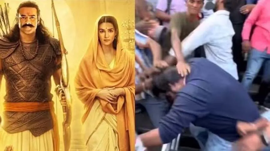 આદિપુરુષ જોઈને આવેલા દર્શકે ફિલ્મની ટીકા કરતા પ્રભાસના ચાહકોએ પિટાઇ કરી, વીડિયો