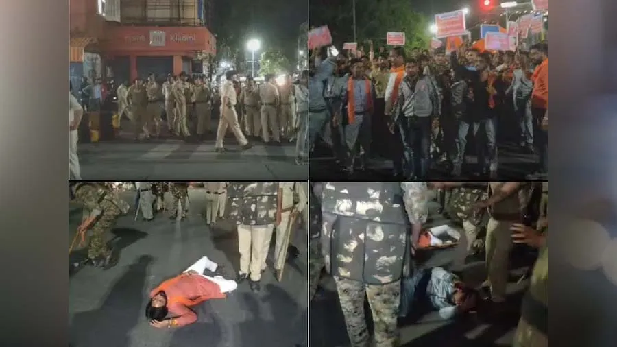 મધ્ય પ્રદેશમાં બજરંગ દળના કાર્યકરો પર પોલીસનો લાઠીચાર્જ, જુઓ વીડિયો