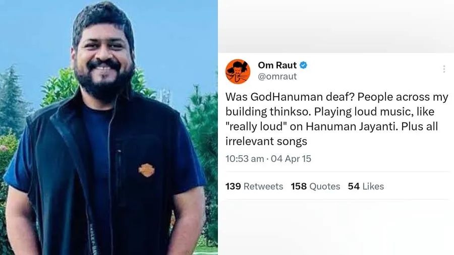 આદિપુરુષના ડિરેક્ટરની જૂની ટ્વીટ વાયરલ, લખેલું- ‘શું હનુમાન બહેરા હતા?’