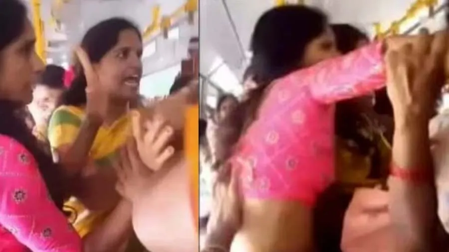 મહિલાએ દુપટ્ટો નાખીને બસની સીટ રોકી, તેના પર બીજી બેસતા જ લડાઈ શરૂ થઈ