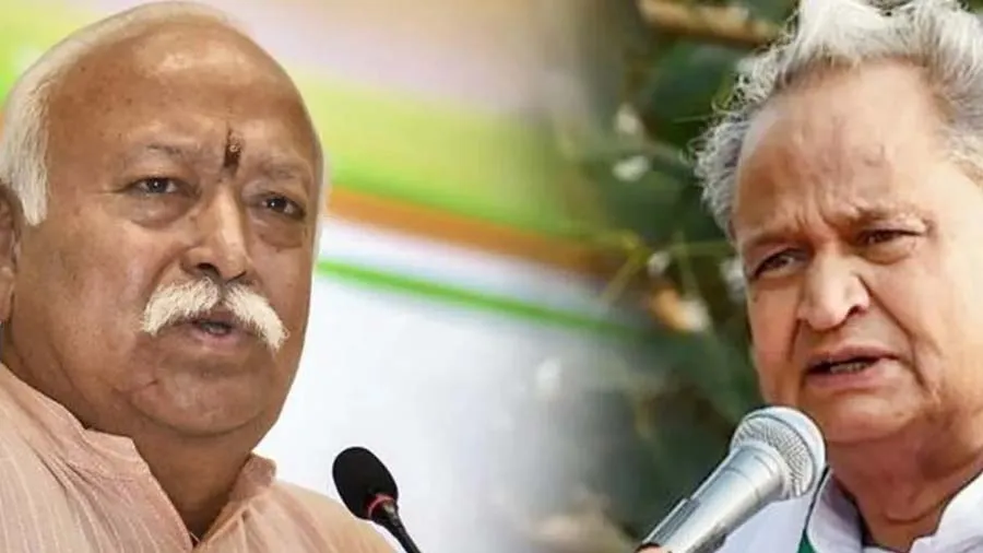 અશોક ગેહલોતનો BJP અને RSS પર ગંભીર આરોપ,હિંદુત્વનો એજન્ડા રાજસ્થાનમાં નહીં ચાલશે