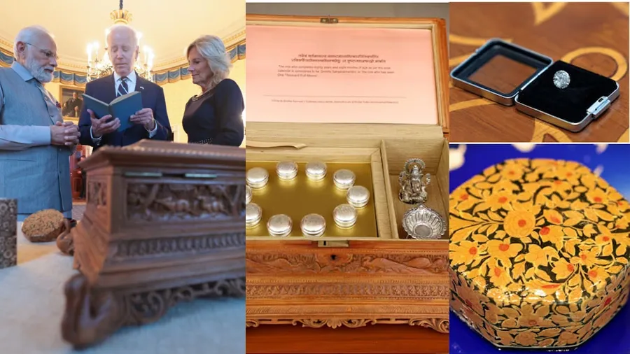 અમેરિકાના ફર્સ્ટ લેડીને PM મોદીએ આપ્યો ગ્રીન ડાયમંડ, જાણો બાઇડનને શું આપ્યું?