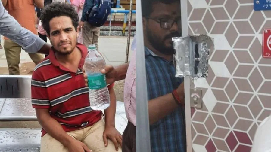 વગર ટિકિટે વંદે ભારતમાં ઘૂસી ગયો યુવક,ટોઈલેટમાં બેસી રહ્યો;ગેટ તોડીને...