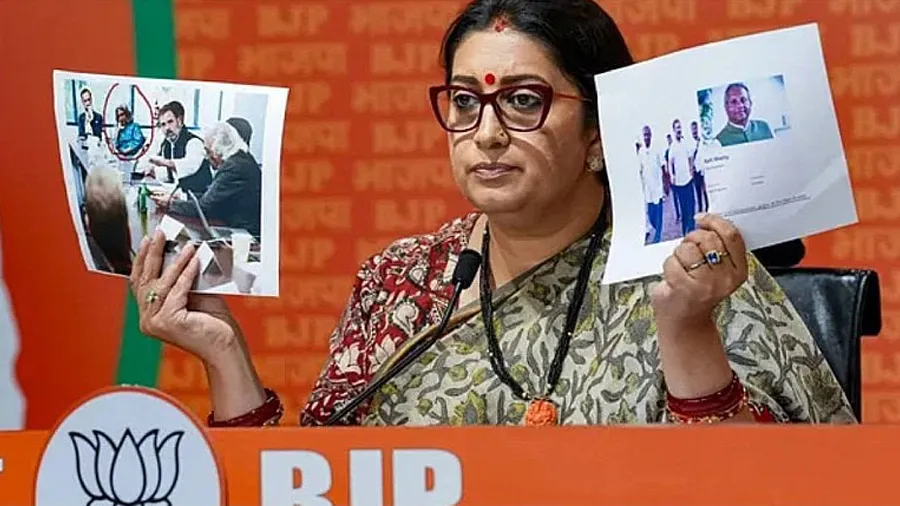 રાહુલ ગાંધી દેશ વિરોધી લોકોને અમેરિકામાં મળી રહ્યા છેઃ સ્મૃતિ ઇરાની