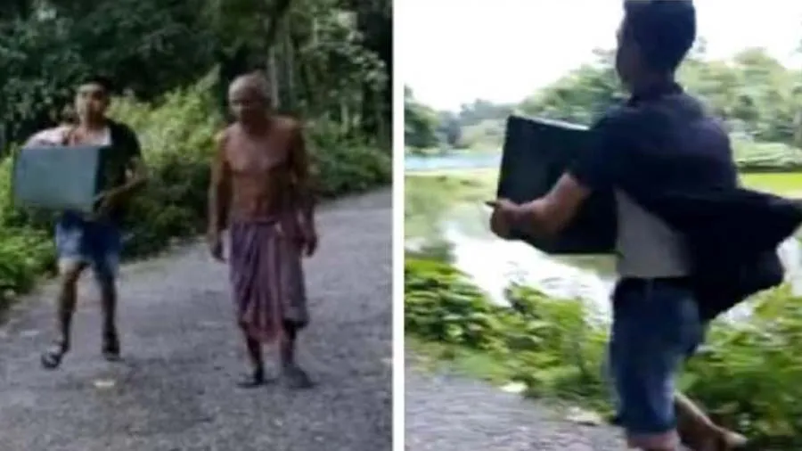 પશ્ચિમ બંગાળ: મતદાન ચાલતું હતું અને યુવક બેલેટ બોક્સ લઇને ભાગ્યો