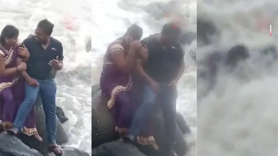 Video:ફોટાના ચક્કરમાં દરિયાના મોજામાં વહી ગઇ મા,દીકરી મમ્મી-મમ્મી ચીસો પાડતી રહી