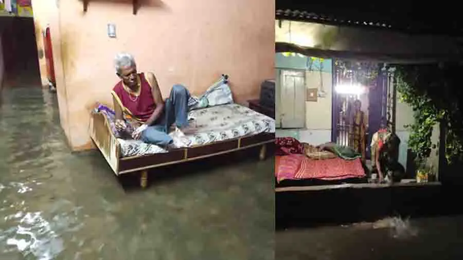 ગુજરાત: વરસાદના પાણી ઘરોમાં ભરાયા, લોકો ભૂખ્યા રહ્યા,વૃદ્ધ દિવ્યાંગ ફસાયા