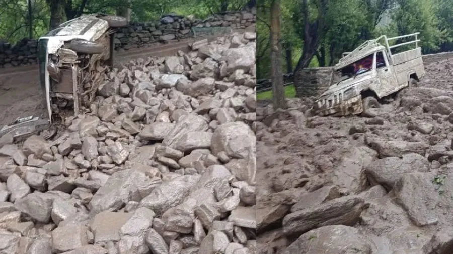 હિમાચલમાં ફરી વાદળ ફાટ્યુ, સાંગલા વેલીમાં ફ્લેશ ફ્લડથી 25 ગાડીઓ તણાઈ