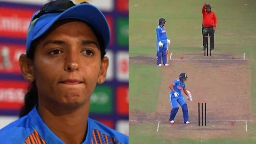 બેટ સ્ટમ્પ પર માર્યું, અમ્પાયર સાથે કરી દલીલ, હવે કેપ્ટન હરમનપ્રીતને મળશે સજા!