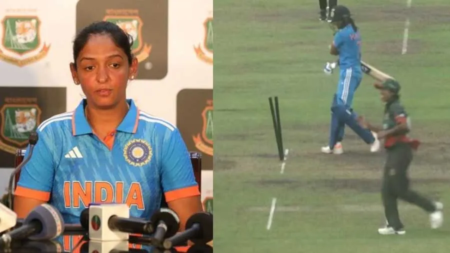 મહિલા ક્રિકેટ ટીમની કેમ્પટ હરમનપ્રીત કૌરને મેદાન પર ગુસ્સો કરવાની મળી સજા