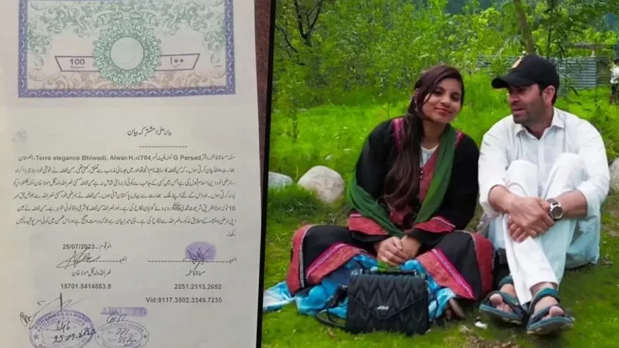 પાકિસ્તાનઃ અંજૂ ઈસ્લામ ધર્મ અપનાવી ફાતિમા બની નિકાહ કર્યા, મેહરમાં 10 તોલા સોનું