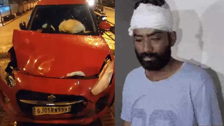 સુરતમાં ઇસ્કોન બ્રિજ જેવી ઘટના, BRTS રૂટમાં છાકટા કાર ચાલકે 6 લોકોને ઉડાવ્યા