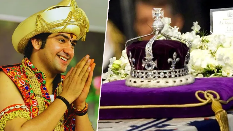 લંડનથી બાગેશ્વરે ભક્તોને કહ્યુ- ચિંતા ન કરો, બ્રિટનથી કોહિનૂર ડાયમંડ લઇને જ આવીશ