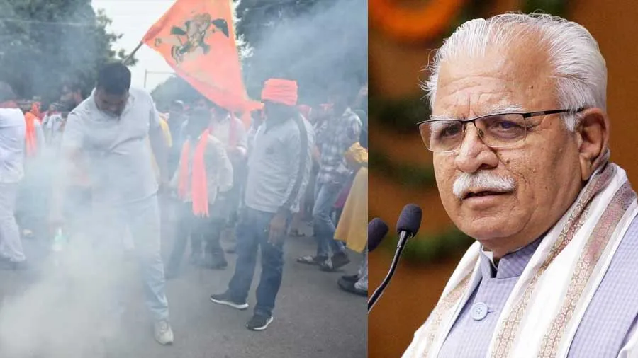 નૂહ હિંસા પર CM ખટ્ટર:  2.7 કરોડની વસતી, 60,000 જવાન દરેકની સુરક્ષા ન કરી શકે