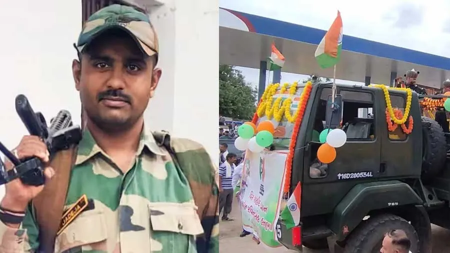 ગુજરાતનો જવાન પંજાબમાં શહીદ,લોકોએ દુકાનો બંધ રાખી સૈનિકને રડતી આંખે વિદાય આપી